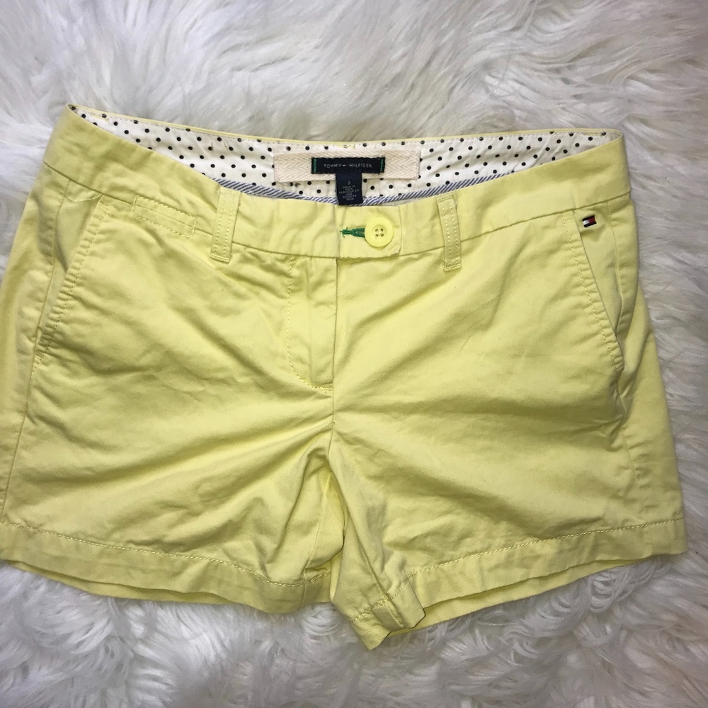 Tommy Hilfiger Pale Yellow Shorts